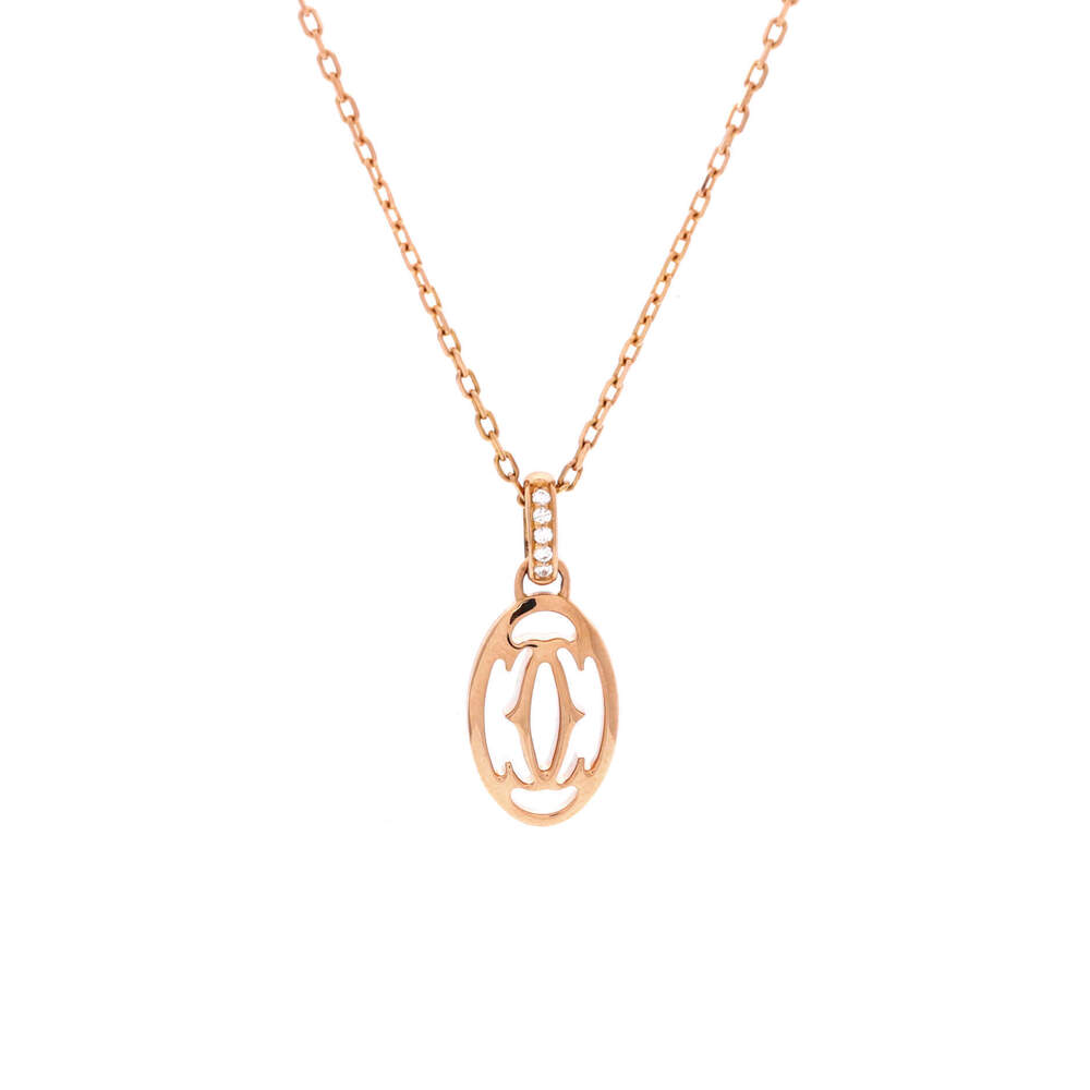 Cartier Double C de Cartier Pendant Necklace